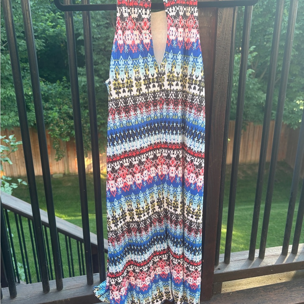 Derek Heart Multicolor Patterned Dress - Picture 2 of 6